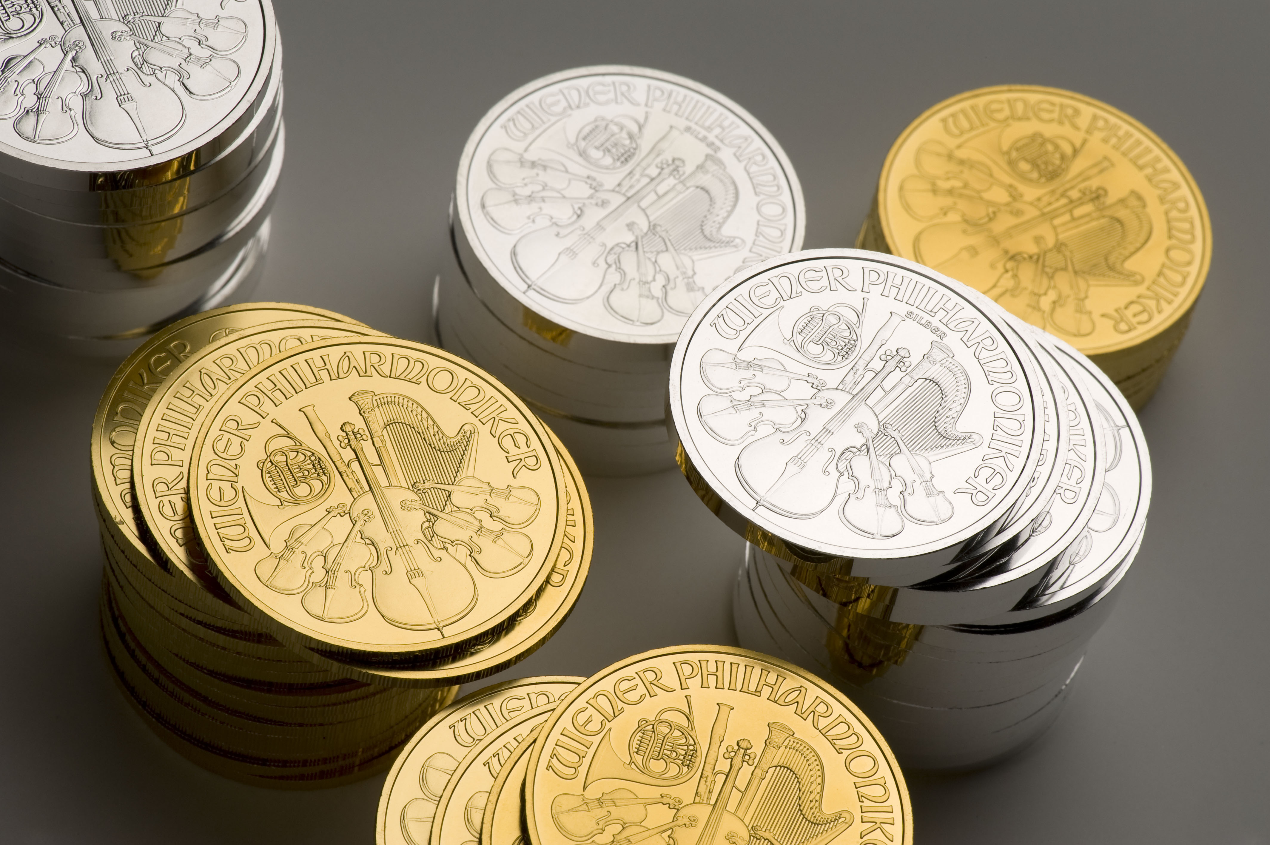 Philharmoniker Gold und Silber